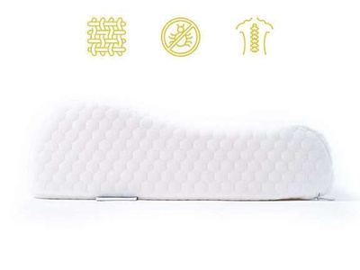 Orthopedic pillow with shape memory 50x30 cm