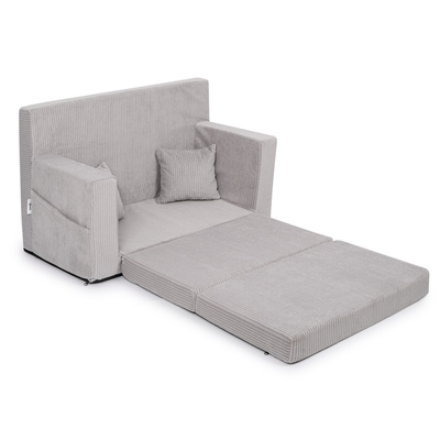 Personalisierter faltbarer Kinder - grau