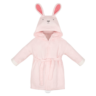 Kinderbademantel mit Kapuze - Häschen 105-120cm