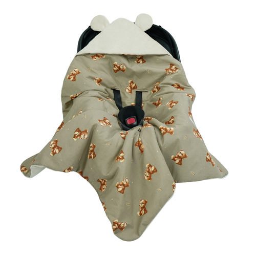 Personalized kids' foldable couch - beige