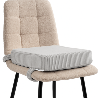 Fütterungskissen - rosa mit weißen Tupfen