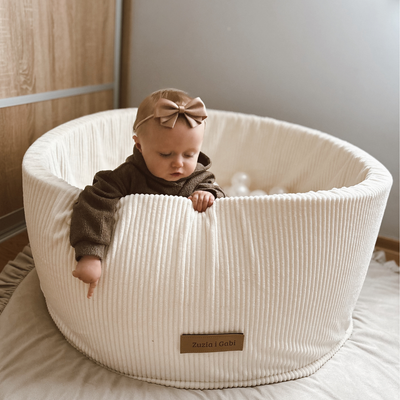 Bällebad Bälle / Grauer Teddy