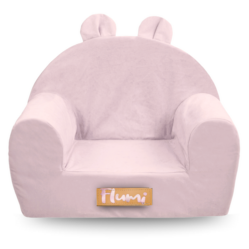 Personalisierte Schaumstoff Sessel für Kinder Pulver rosa