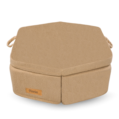 Personalized kids' foldable couch - beige