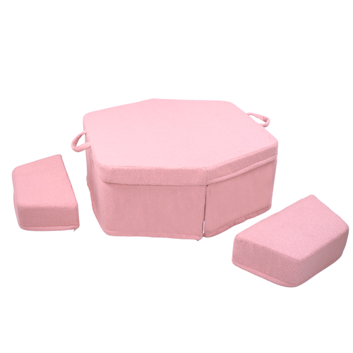 Personalized kids' foldable couch - beige