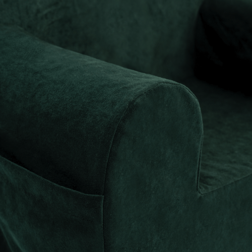 Personalisierte Schaumstoff Sessel für dunkelgrün