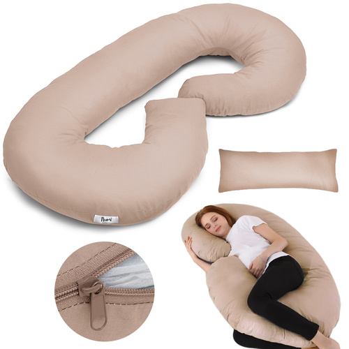 Maternity pillow type C beige