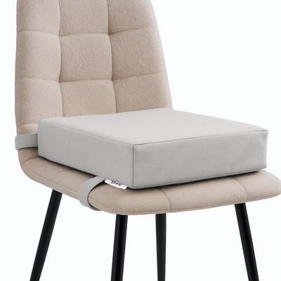Feeding pillow - pink with white dots