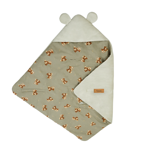 Personalized kids' foldable couch - beige