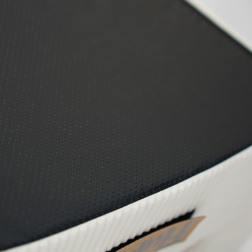 Personalized foam armchair for kids grey fabric corduroy