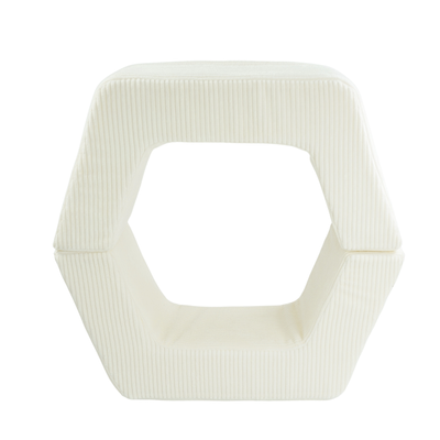 Personalized kids' foldable couch - beige