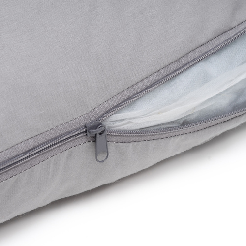 Umstandskissen Typ C hellgrau