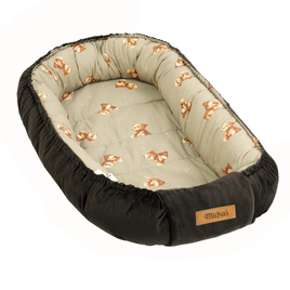 Personalized kids' foldable couch - beige