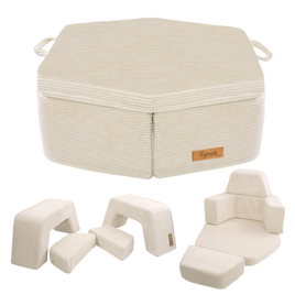 Personalisierter faltbarer Kinder - beige