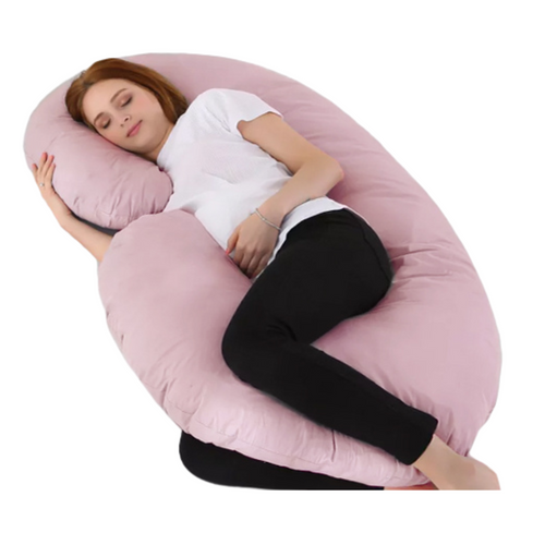 Maternity pillow type C pink