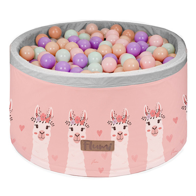  Personalisierte Bällebad Baby Bällepool Kinder mit 200 Bällebad Bälle Lamas