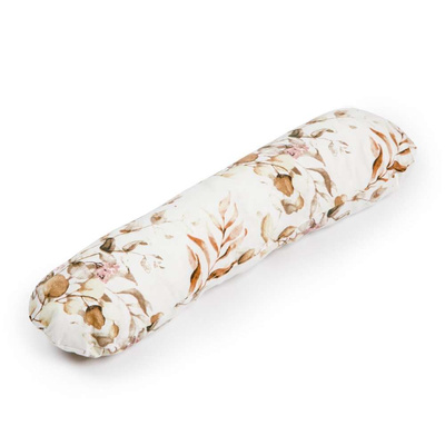 Umstandskissen Typ C creme mit Blattmuster