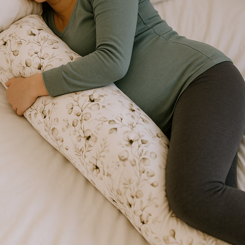 Feeding pillow - grey