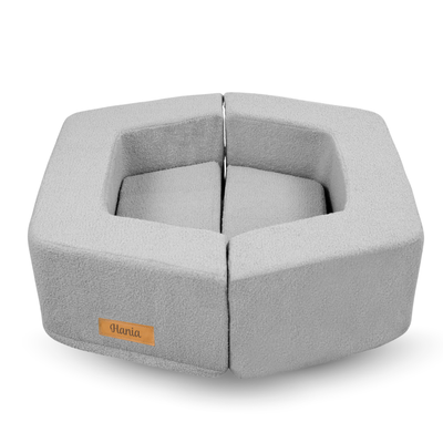 Personalized kids' foldable couch - beige