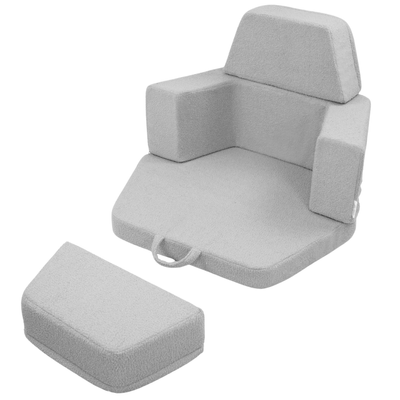 Personalized kids' foldable couch - beige