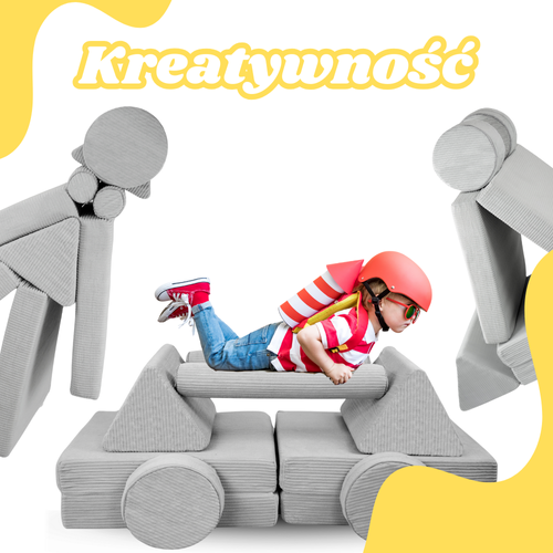 Personalisierter faltbarer Kinder - beige