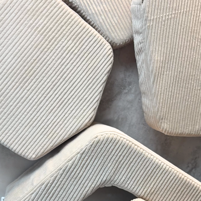 Personalisierter faltbarer Kinder - beige