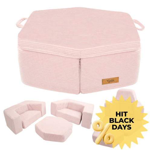 Personalisierter faltbarer Kinder - beige