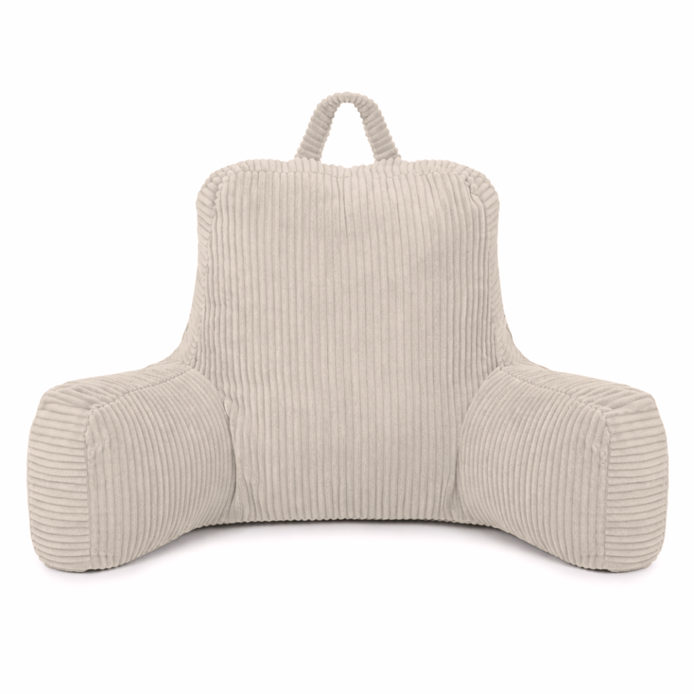 Poduszka do czytania dla doros�ych Flumi - sztruks be�owy