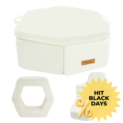 Personalized kids' foldable couch - beige