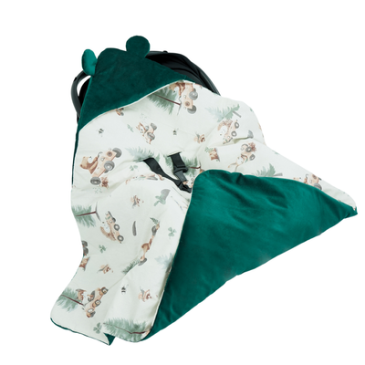 Personalized kids' foldable couch - beige