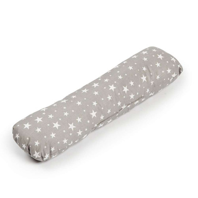 Maternity pillow type C grey with stars
