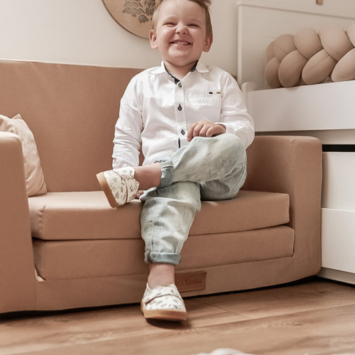 Personalisierter faltbarer Kinder - beige