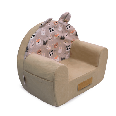 Personalisierter Schaumstoffsessel für Kinderteddybären